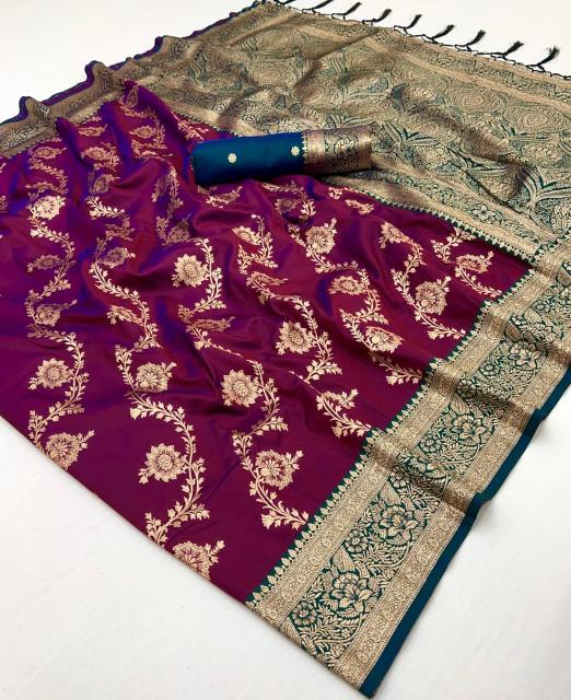 Krishnavi banarasi minakari cheapest saree in india