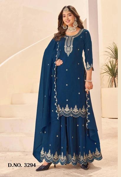 Ladies flavour d.no 3294 original pakistani lawn suites wholesale dealers