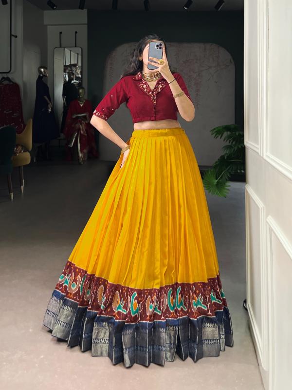 LNB 1135 Poly Cotton MST Lehenga choli dealers in Bangalore