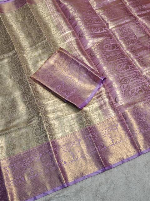 Malhar kanchipuram silk online wholesale saree market in surat