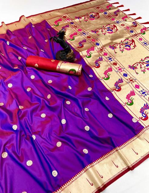 Malhar princess-vol-3 paithani silk surat sarees
