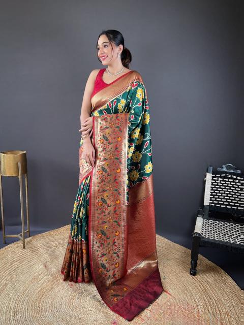 Malhar tanisha patola weaving saree emporium