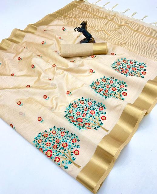 Malhar tissue kerala kasavu cheapest wholesale saree market in india