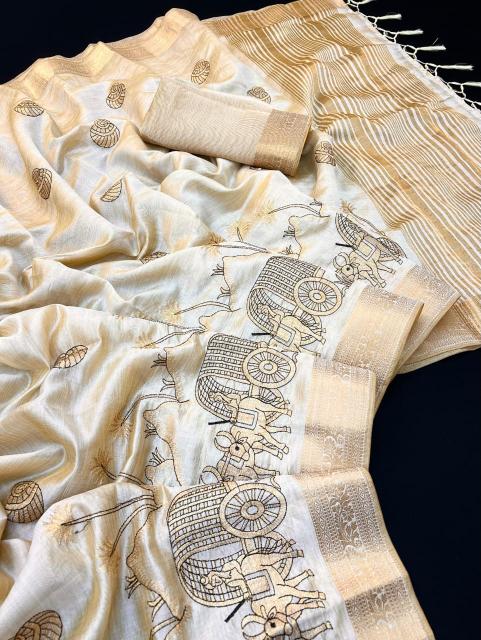 Malhar tusser-vol-2 festival special saree wholesale rate