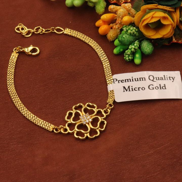 Micro gold AD Fancy bracelet 526 Imitation rings wholesale in Gujarat