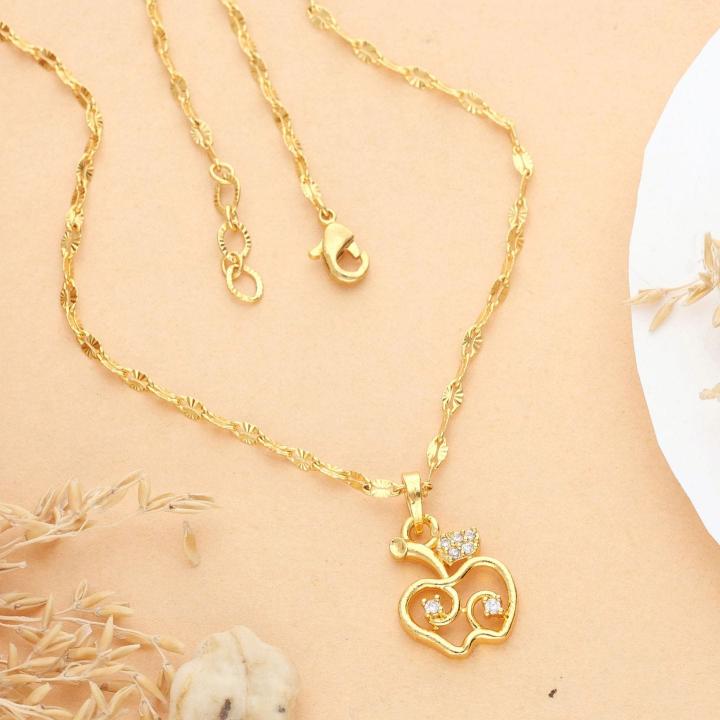 Micro Gold polish chain pendant 700 Cheap imitation jewelry