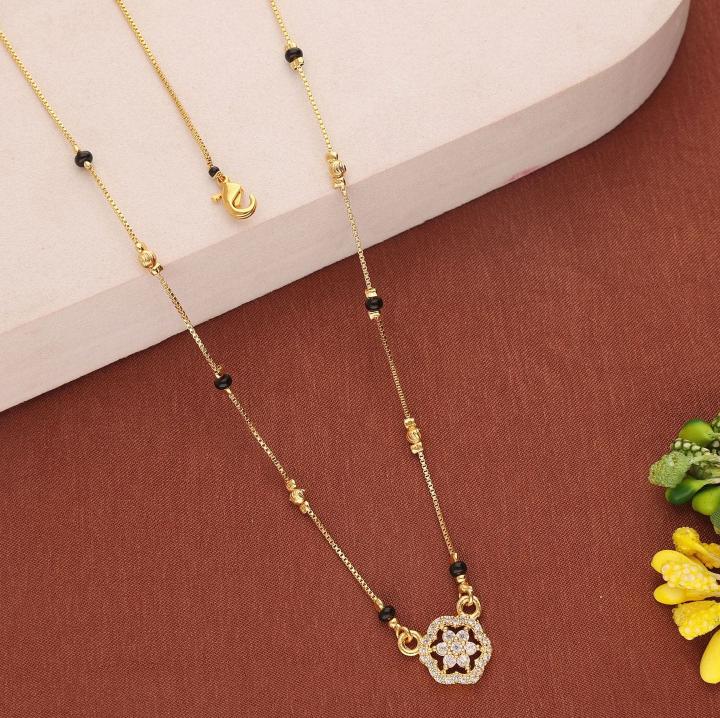 Micro gold polish manglsutra 2010 Fashion jewellery wholesale supplier in Delhi