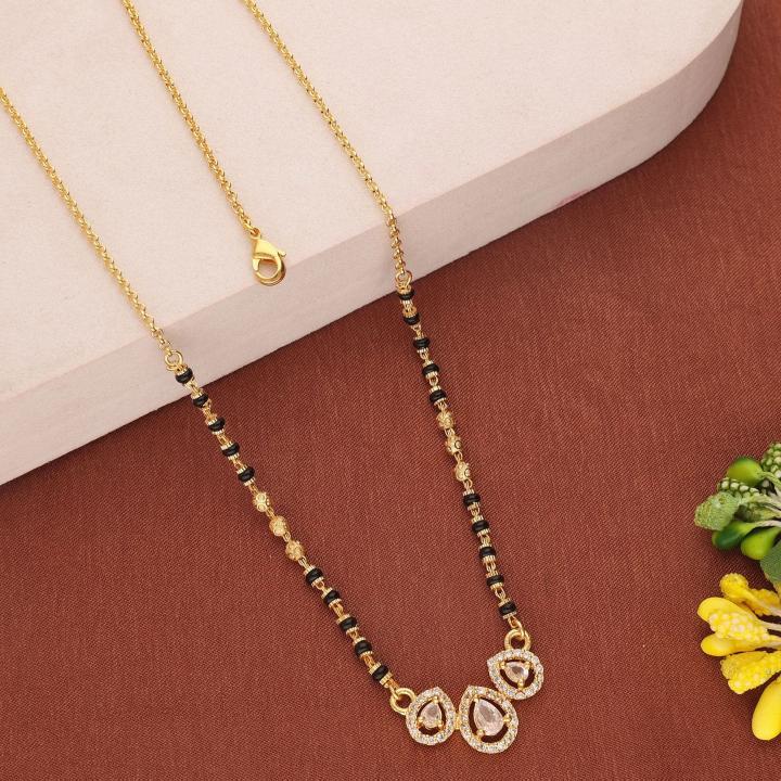 Micro gold polish manglsutra 2012 Online imitation jewellery pune