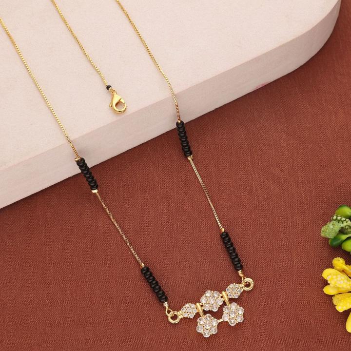 Micro gold polish manglsutra 2013 Handmade imitation jewellery pune