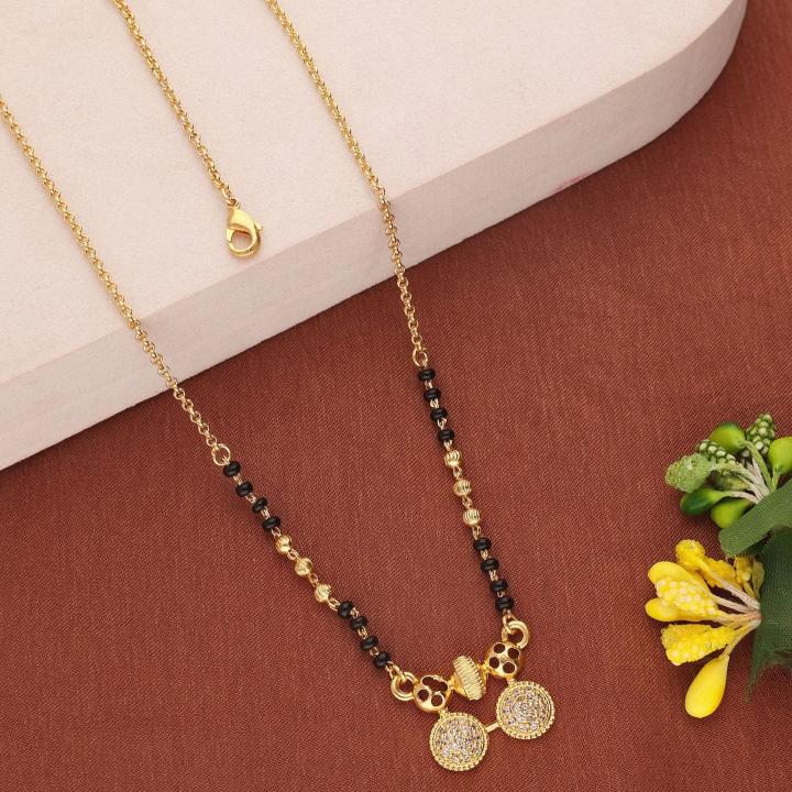 Micro gold polish manglsutra 2015 Fashion imitation jewellery suppliers