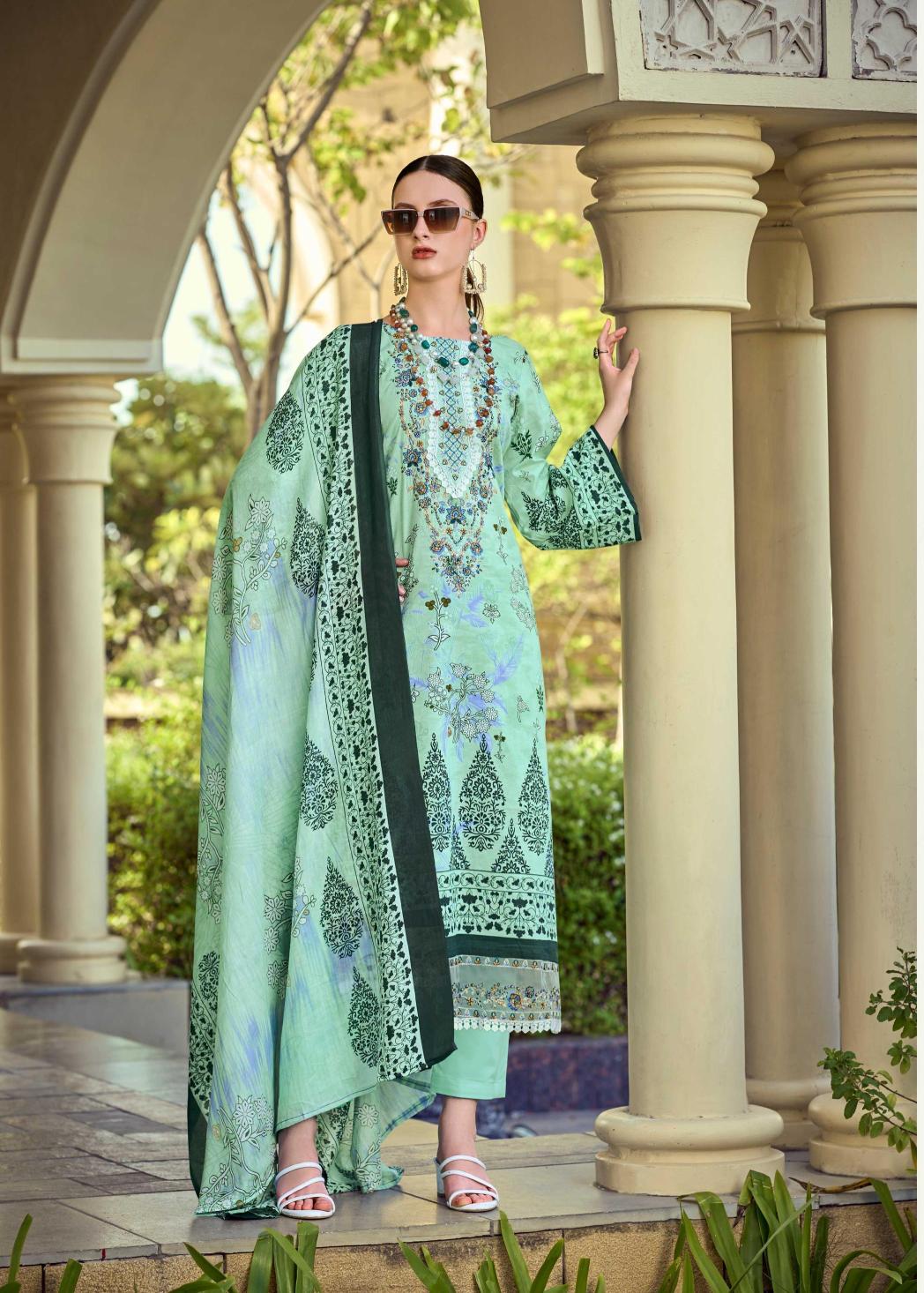 Pakiza haniya hiba vol 6 pakistani suits importer wholesaler delhi
