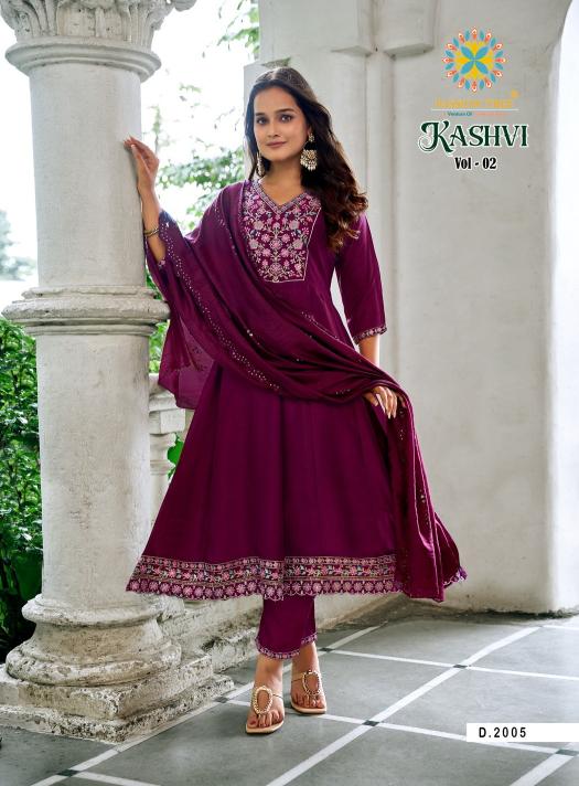 Passion tree kashvi vol 2 anarkali kurtis wholesale 