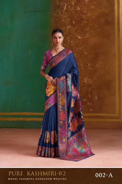 Rajtex pure kashmiri - 02 top 5 saree wholesalers in surat