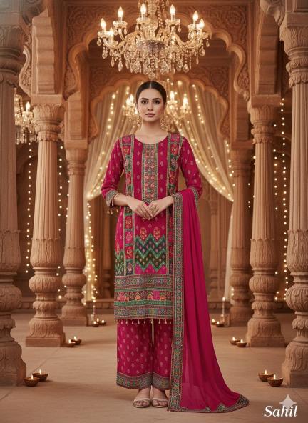 Sahilprints mirror work readymade pakistani suits wholesale india