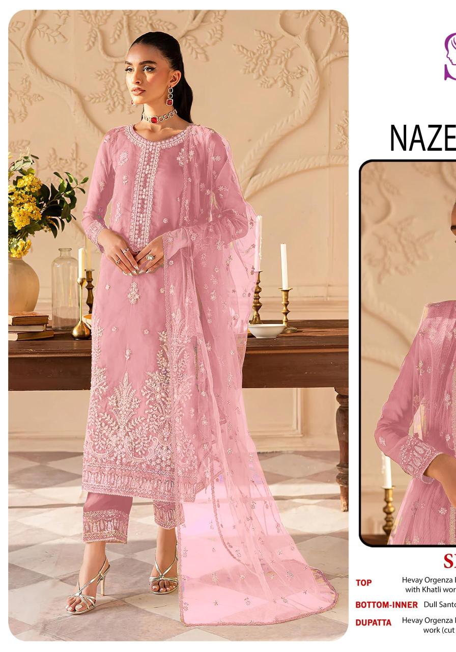 Sajida nazeeea vol 2 d.no 1092-A-B-C-D pakistani suits at wholesale price in delhi