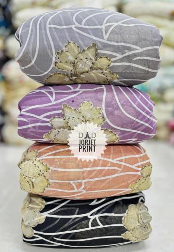 Sajni georgette Surat printed crepe fabric wholesalers