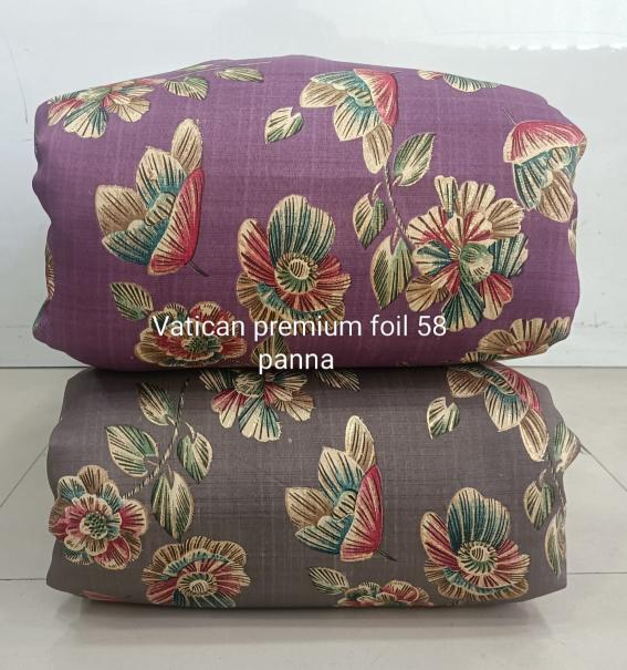 Sajni Vatican foil print Home decor fabric suppliers