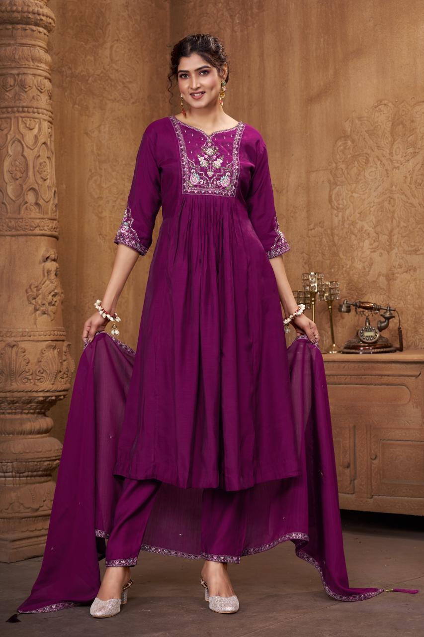 Shivay 3pcs jetpur wholesale kurtis 