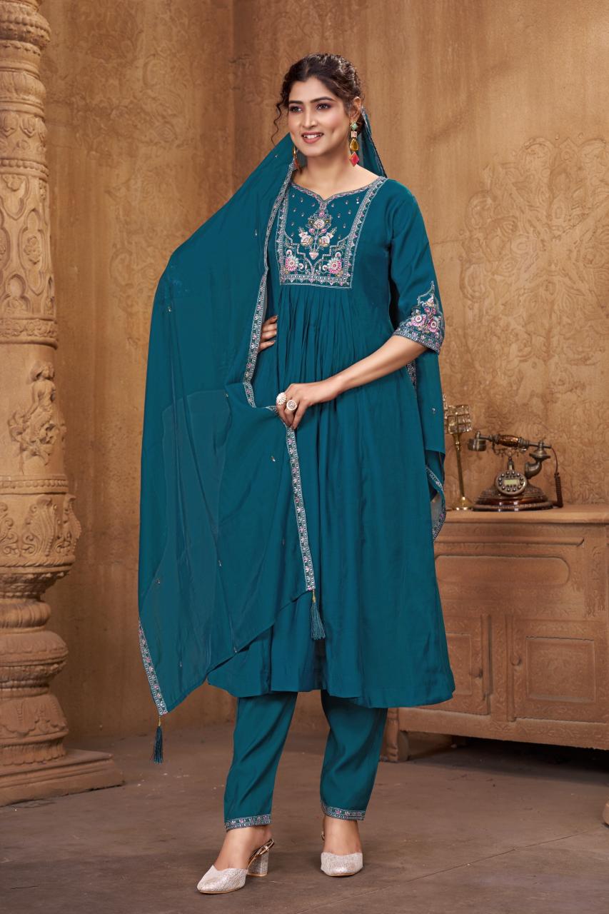 Shivay 3pcs kurtis wholesale in chennai