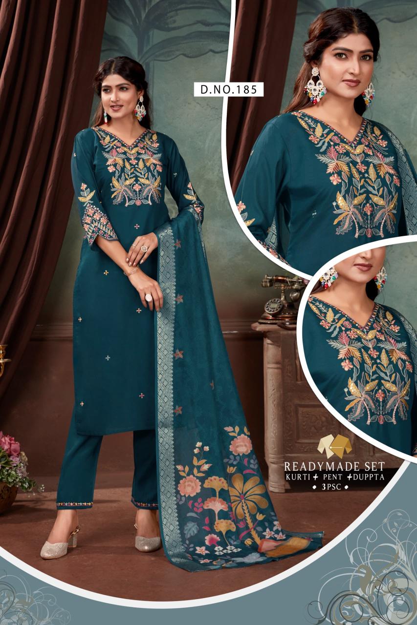 Shivay 3pcs silk kurtis wholesale