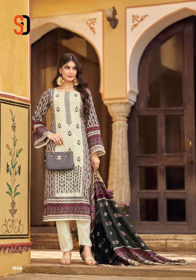 Shraddha designer bin saeed vol-16 wholesale dress materials nellore