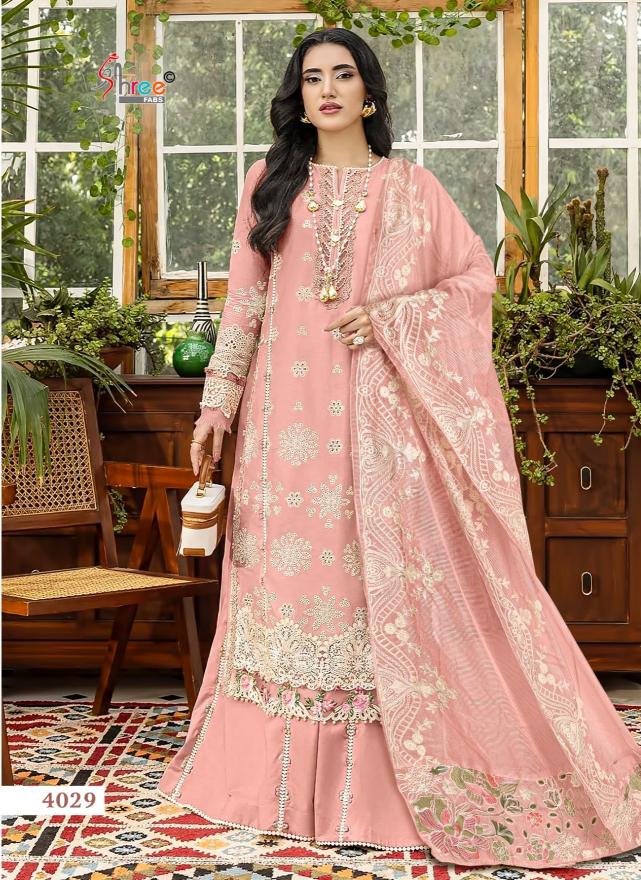 Shree fab ombre premium super hit vol-2 pakistani lawn suits wholesale in india selling 