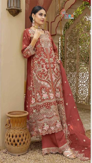 Shree fabs d.no SF-5549 chiffons wholesaler of pakistani suits in amritsar
