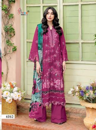 Shree fabs elaf exclusive reyon collection vol-1 lawn suit wholesale