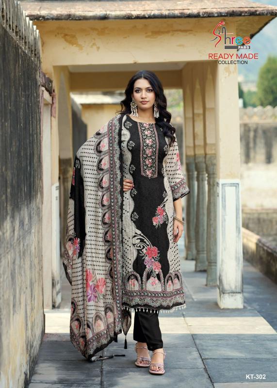 Shree fabs KT - 302 pakistani designer lawn suits at wholesale prices in delhi