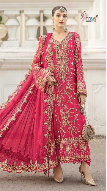 Shree K 5504 Chiffon High-quality Salwar Kameez manufacturers