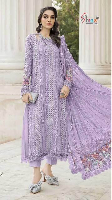 Shree Sf 5548 Chiffon Affordable Salwar Kameez wholesalers