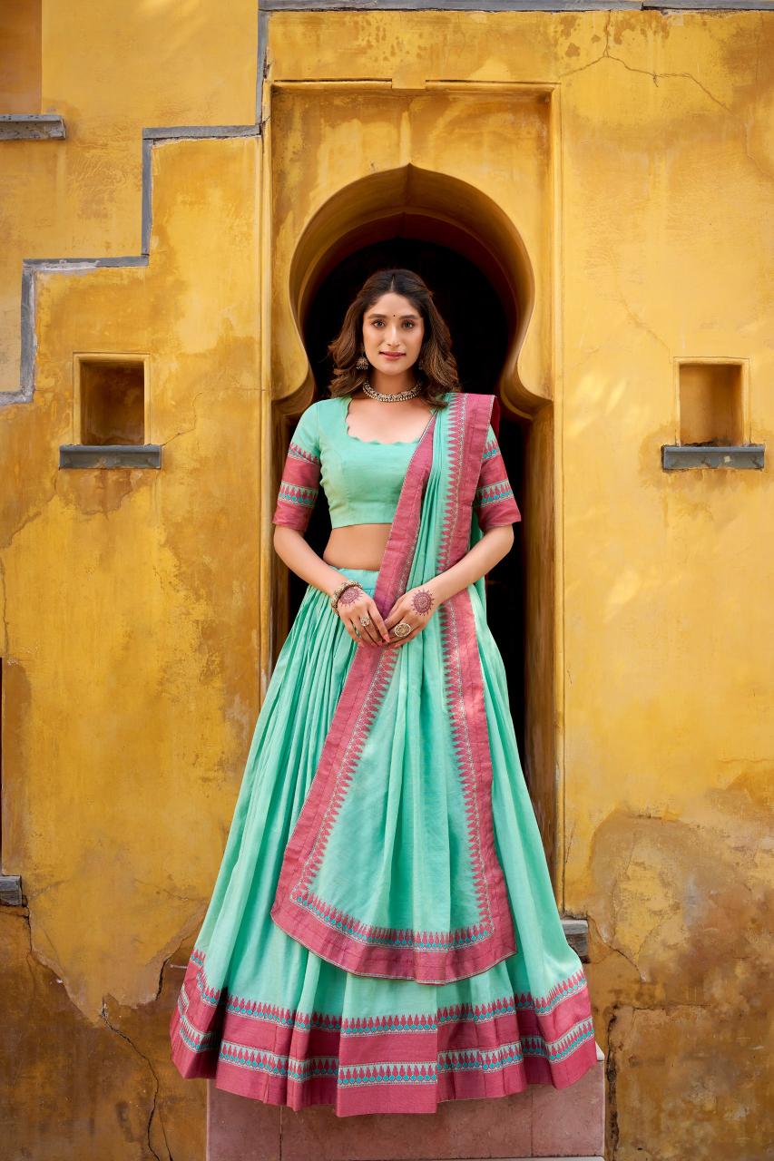 SUMATHI Chanderi SBL Wholesale lehenga shops in Kolkata