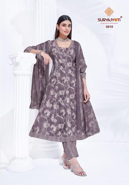 Suryajyoti rashi vol-5 anarkali style kurtis wholesale