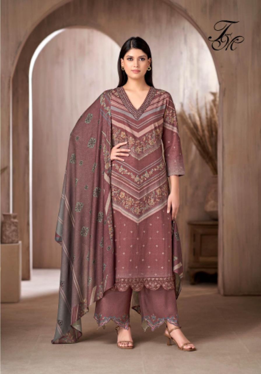 T&M ishika printed dress material online wholesale