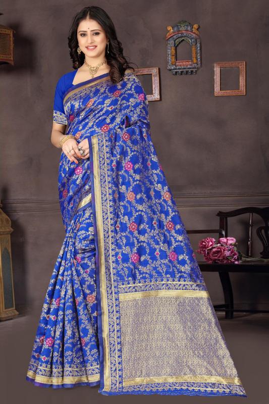 Triveni MN-01 banararsi silk surat saree wholesale market