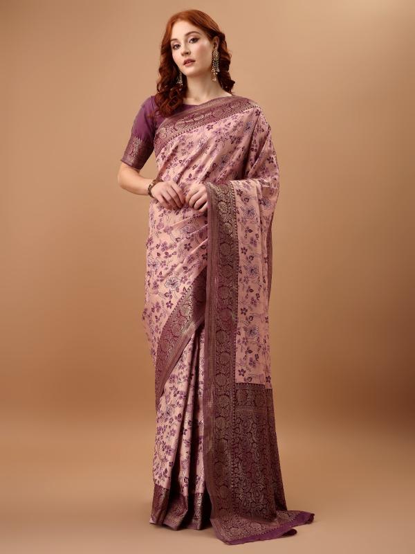 Triveni SSF-04 banararsi silk wholesale saree market in surat