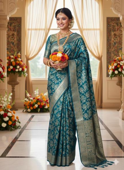 Tulsi AAB pattu silk surat saree market wholesale