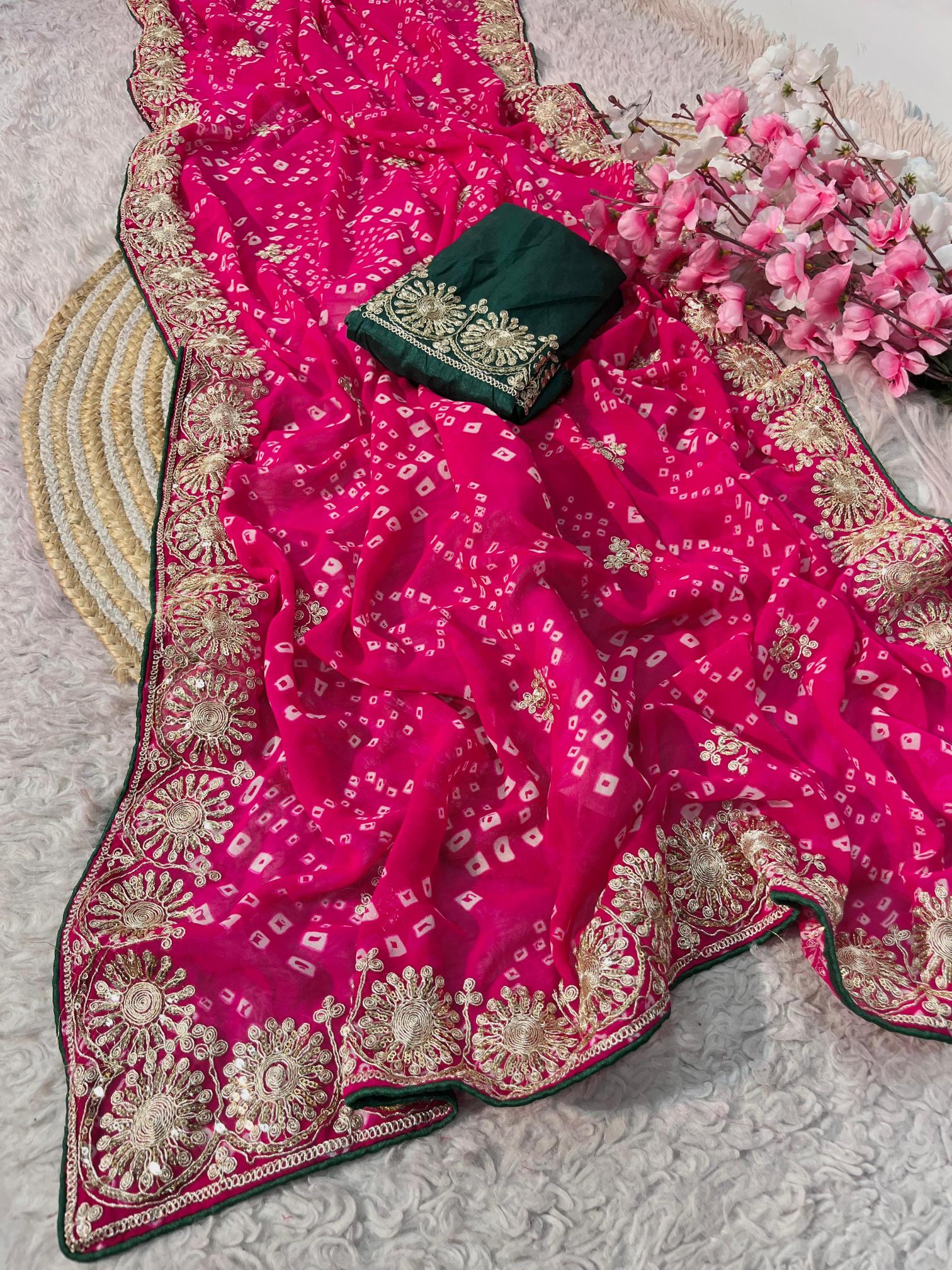 Vinayak bandej special saree wholesalers in surat