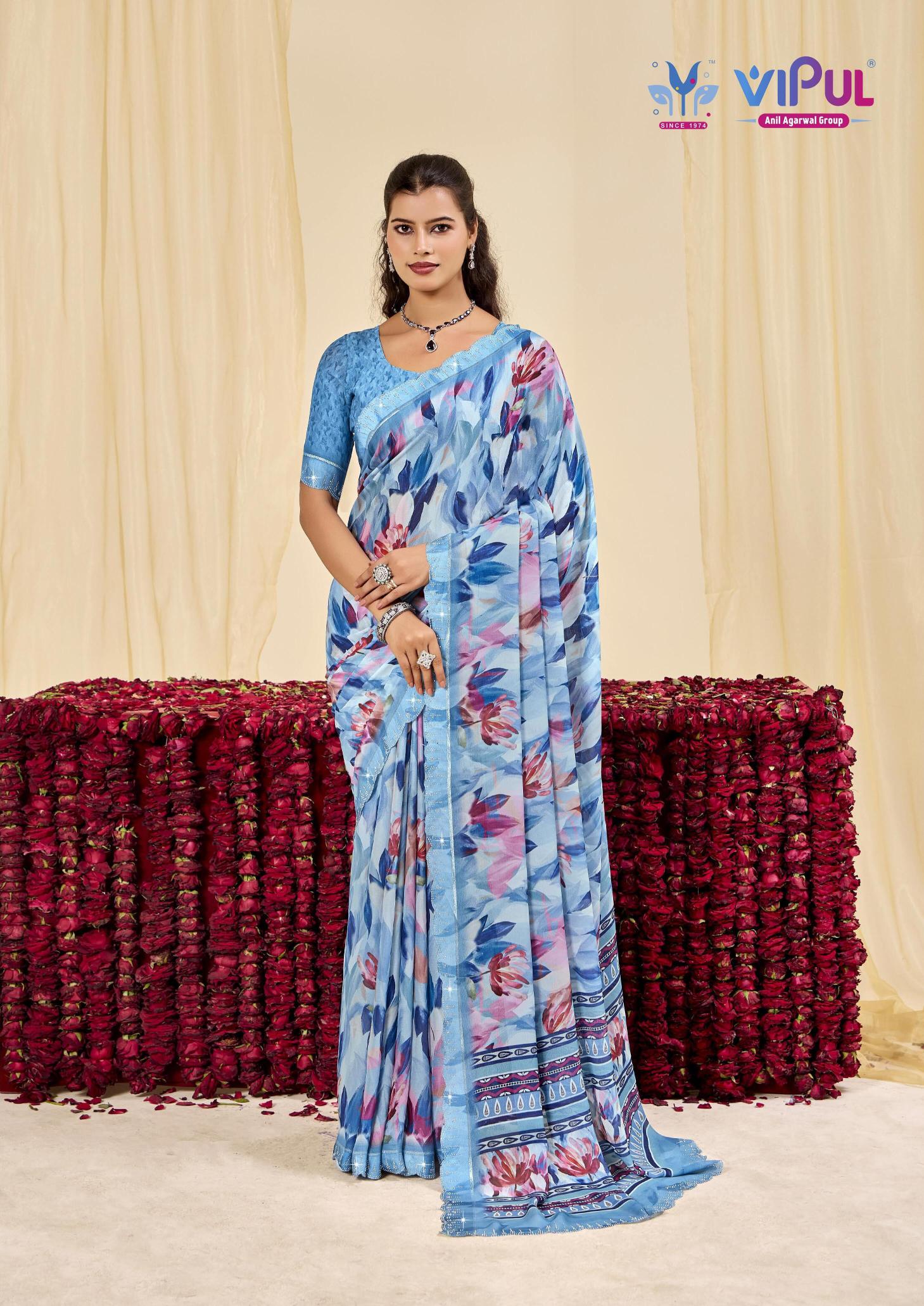 Vipul estella 03 printed surat saree wholesale