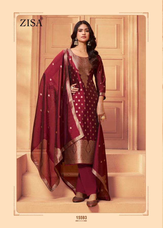 Zisa silky 6 wholesale dress materials suppliers in thrissur