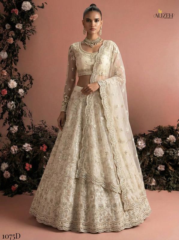 Alizeh Bridal Heritage Colours 1075 Bridal Lehenga cholis in Pune