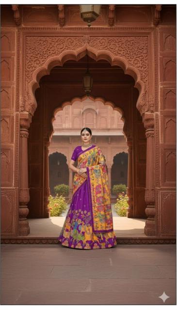 Artriddhs vol 3 Dola silk Indian lehenga choli wholesale 