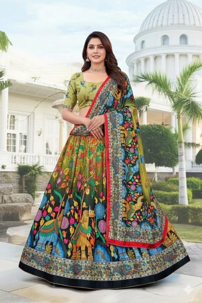 Artriddhs vol 6 Dola silk Wholesale lehenga choli in Delhi