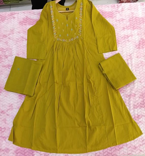 Ballika 3pcs kurti wholesaler in kanpur 