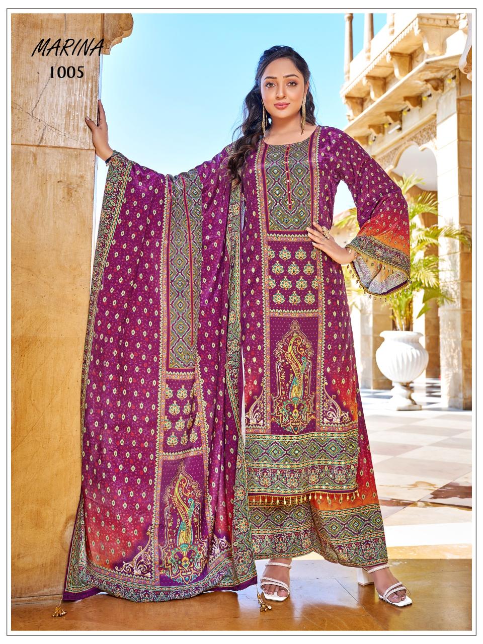 Banwery marina salwar suit wholesaler in delhi 
