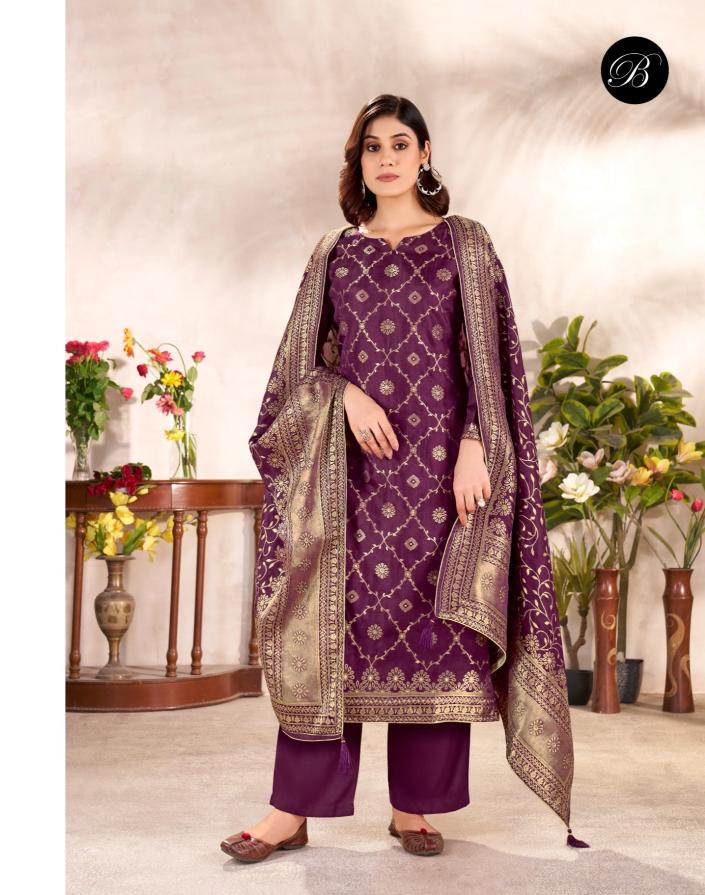 Belliza rumi dress material wholesalers in ahmedabad