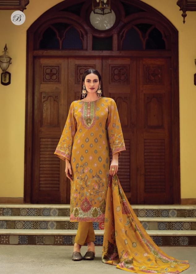 Belliza Silvora Wholesale dress material suppliers in Surat