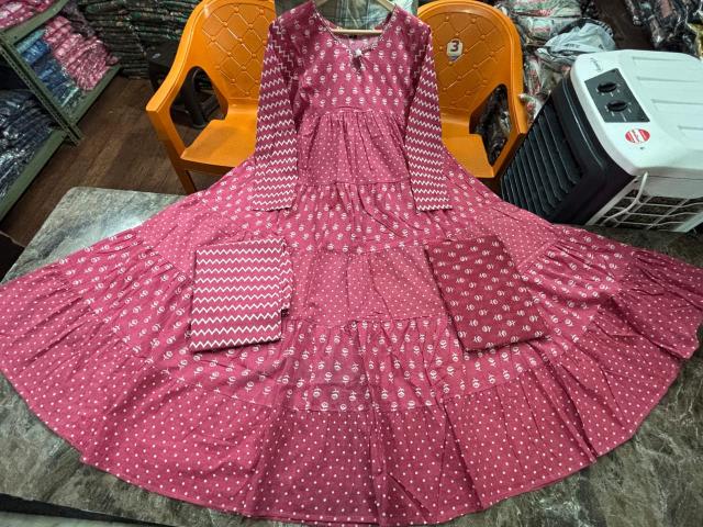 Bitto anarkali style kurtis wholesaler 