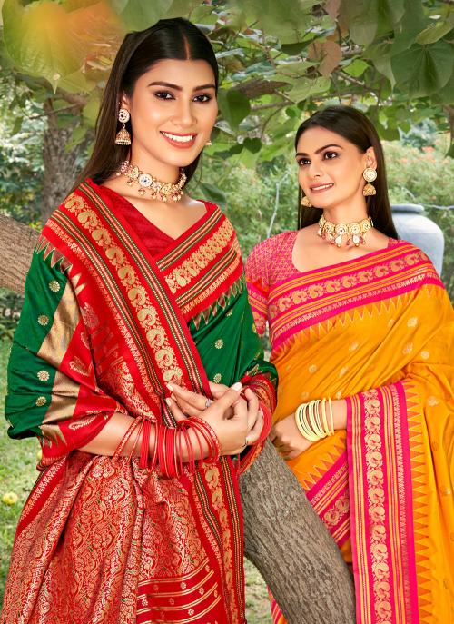 DIVA SILK by Astita fancy designer Soft Silk fabric saree wholesale with Fancy latkan