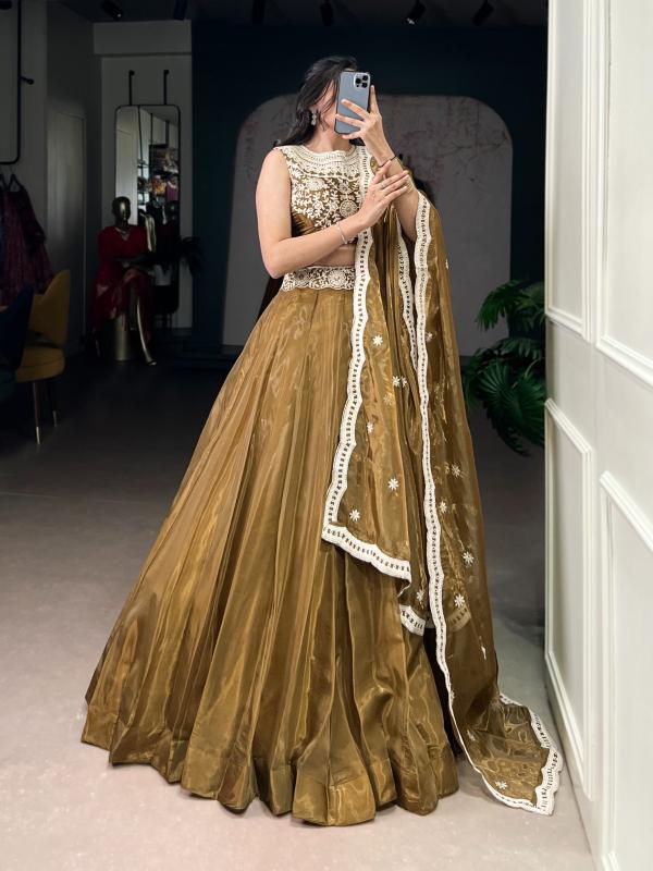 ELVINA Chanda Silk BNZ Traditional lehenga choli market in Surat